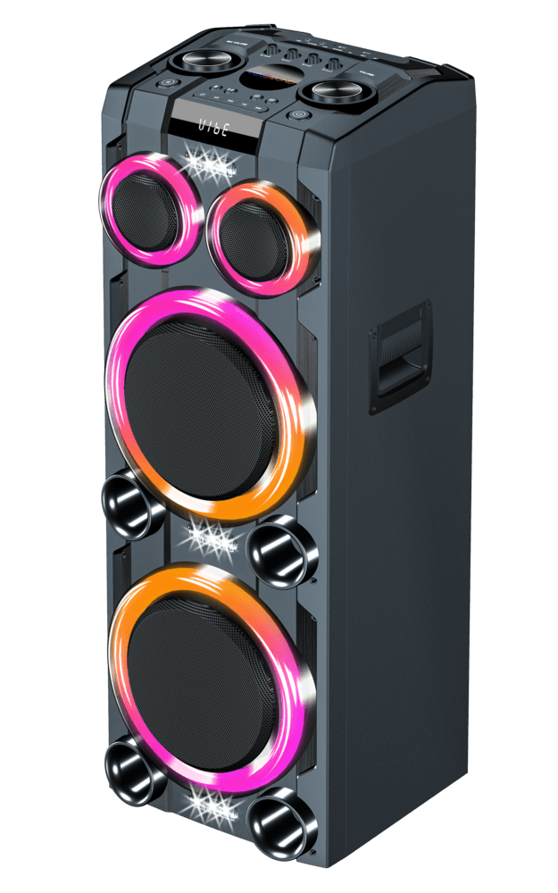 Caixa Amplificada Vibe Sound V12 Tower RMS - Vivensis | Lojas Top